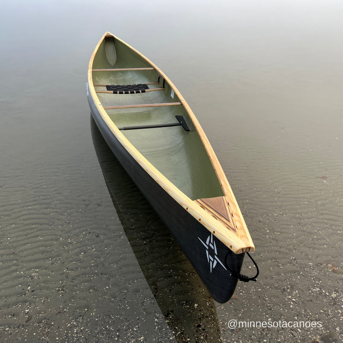 NORTHWIND SOLO (15' 6") IXP w/Wood Trim Solo Northstar Canoe