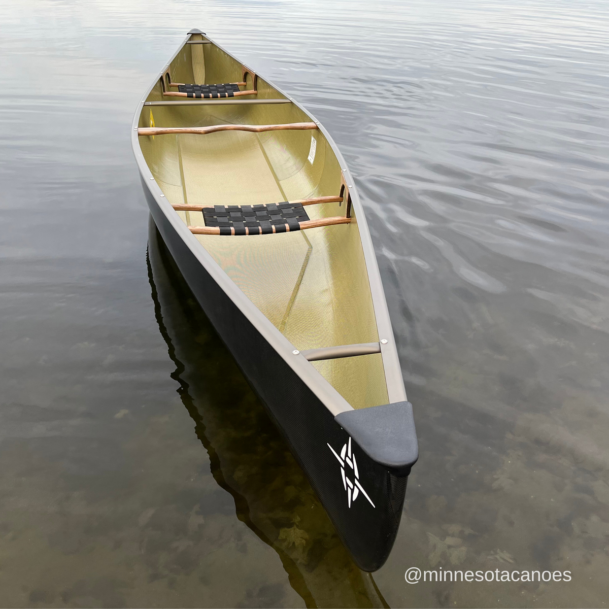 B 16 (16' 0") BlackLite Tandem Northstar Canoe – Minnesota Canoes