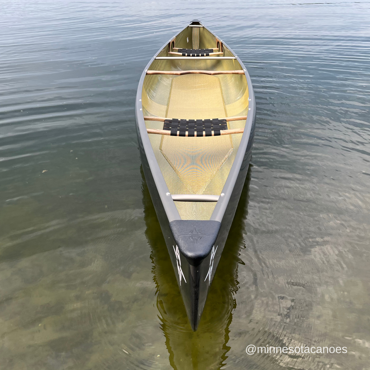 NORTHWIND 16 (16' 6") BlackLite Tandem Northstar Canoe – Minnesota Canoes