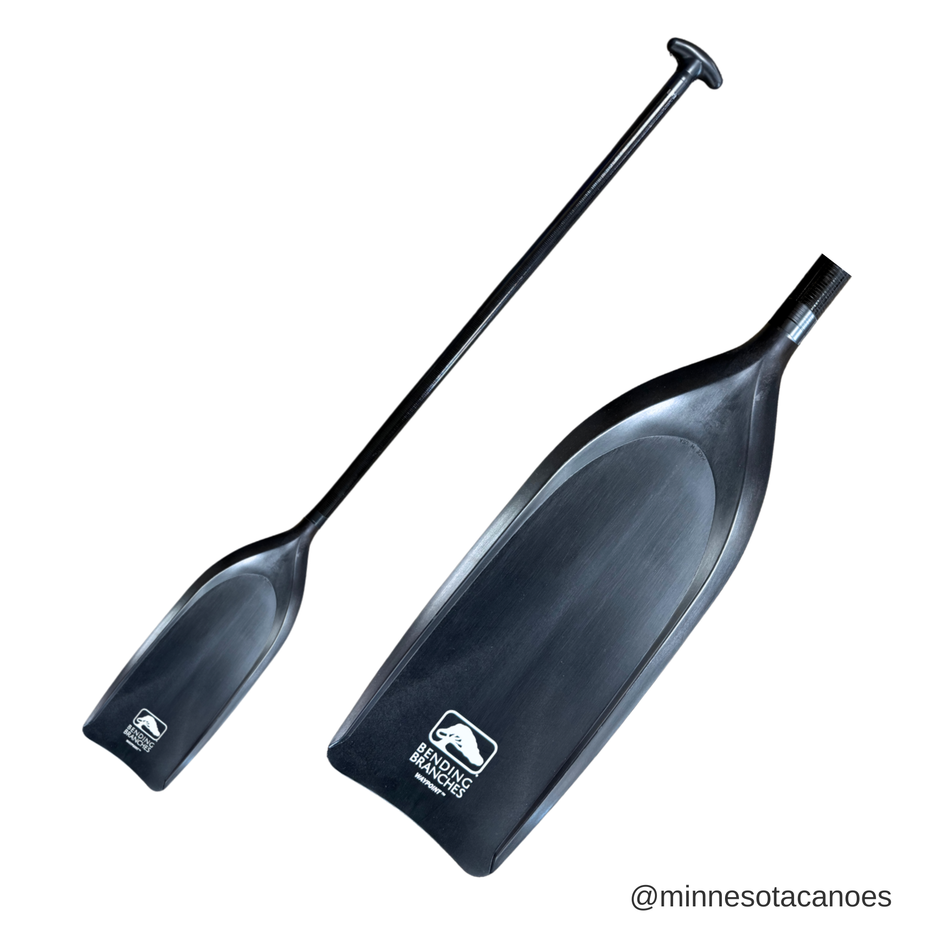 WAYPOINT Fiberglass and Nylon Straight Shaft Bending Branches Canoe Paddle