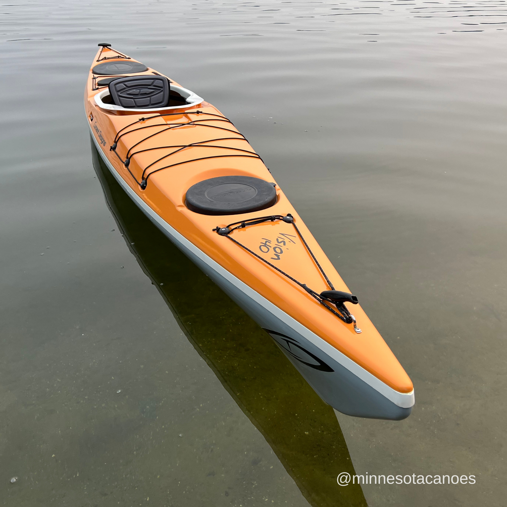 VISION 140 (14' 0") Mango and Grey Transitional Style Current Designs Kayak