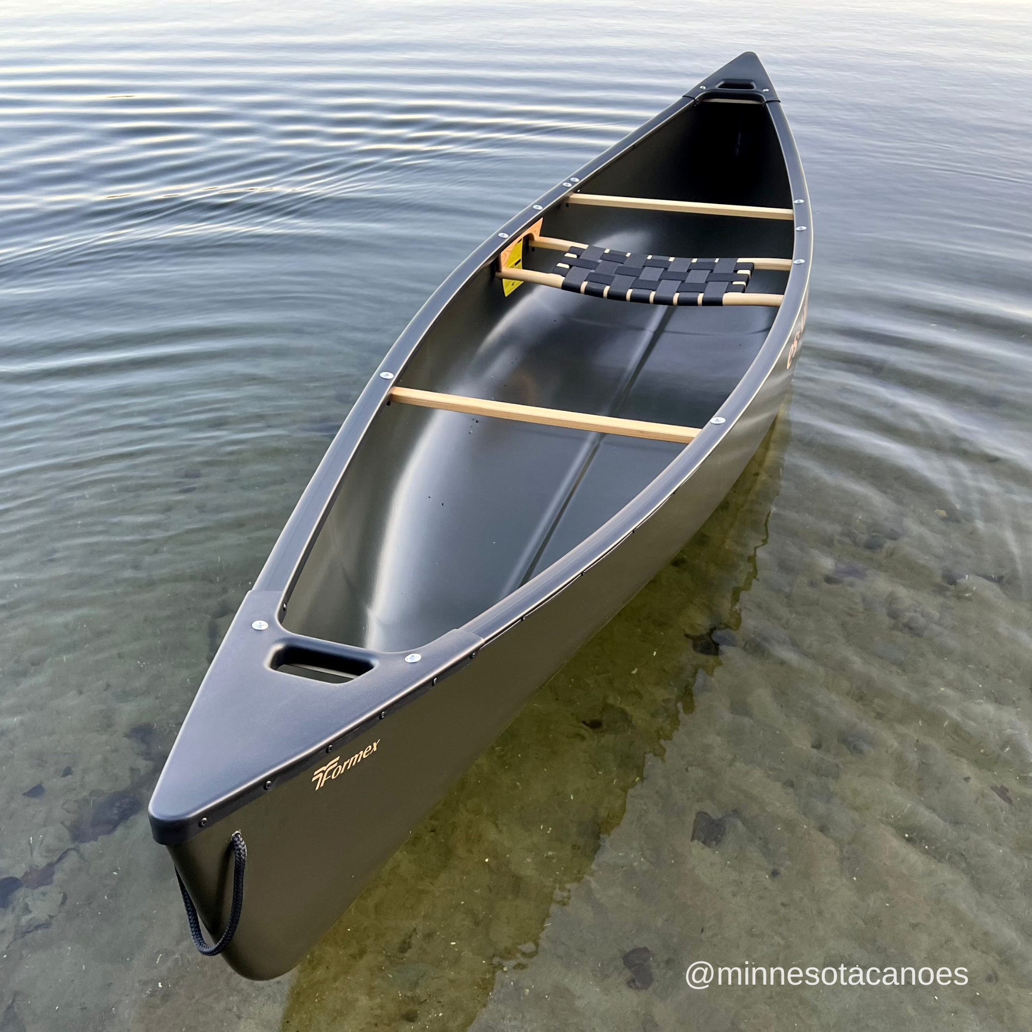 ADIRONDACK (12' 0") T-Formex Olive In/Out Solo Esquif Canoe