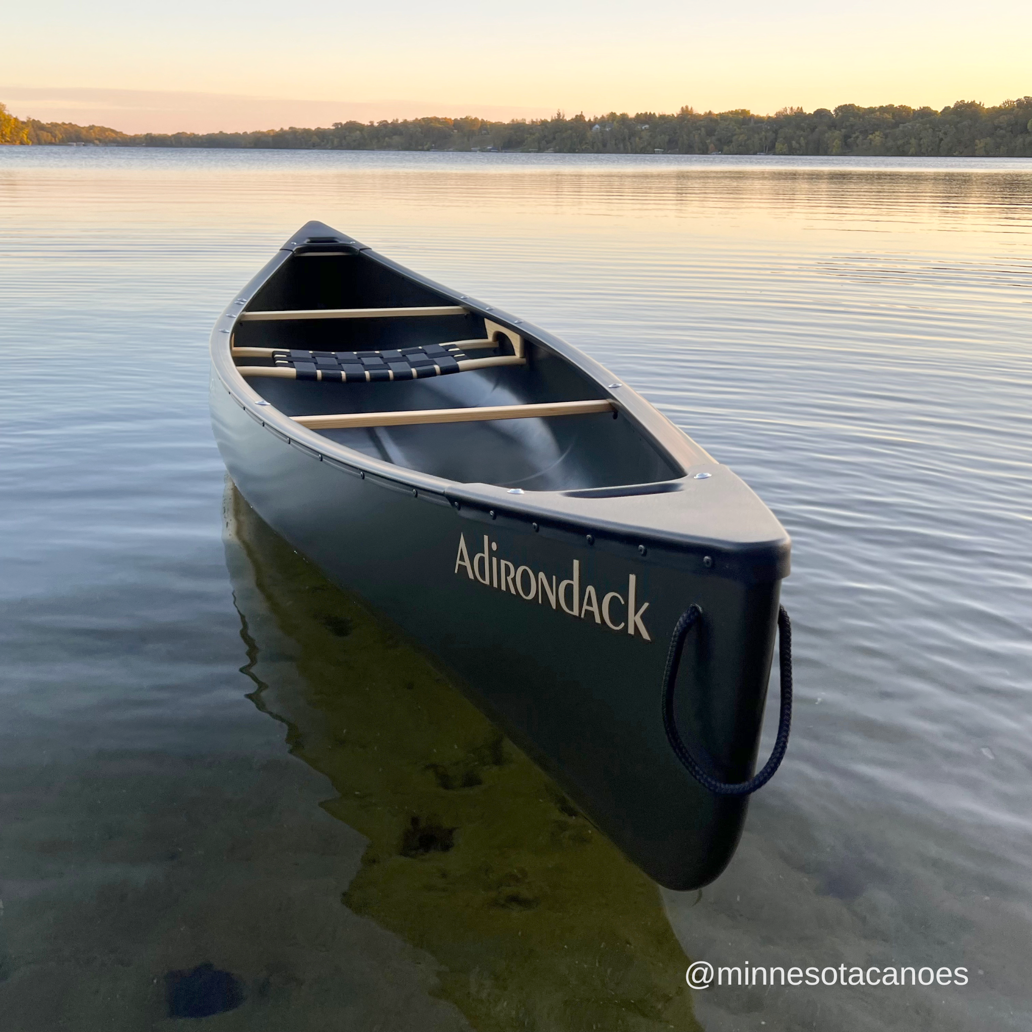 ADIRONDACK (12' 0") T-Formex Olive In/Out Solo Esquif Canoe