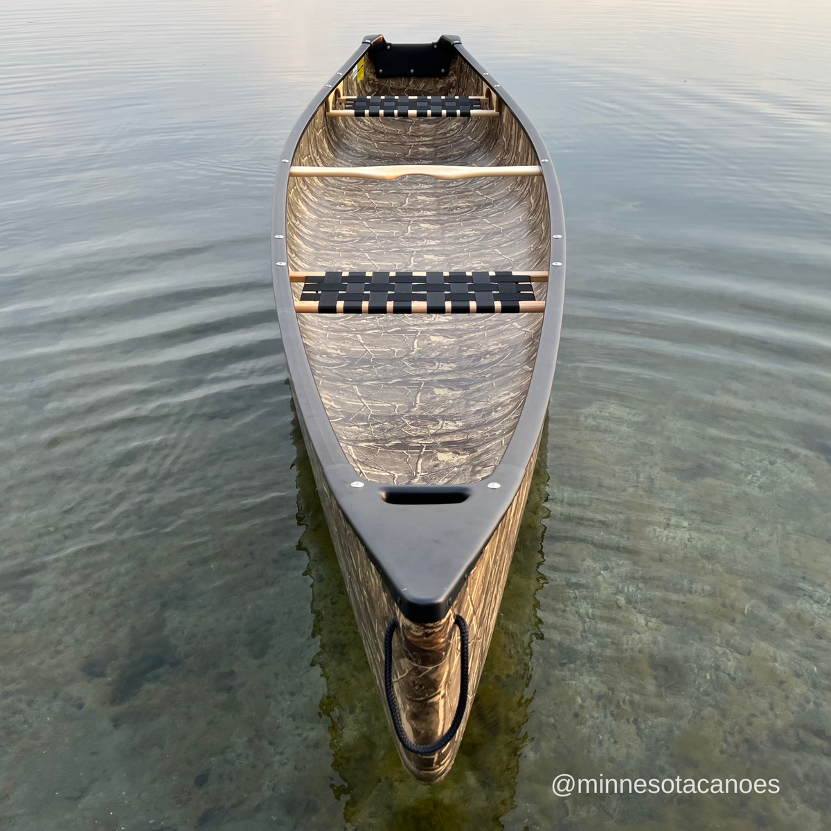 CARGO 15 (15' 0") TFormex Camo Square Stern Tandem Esquif Canoe