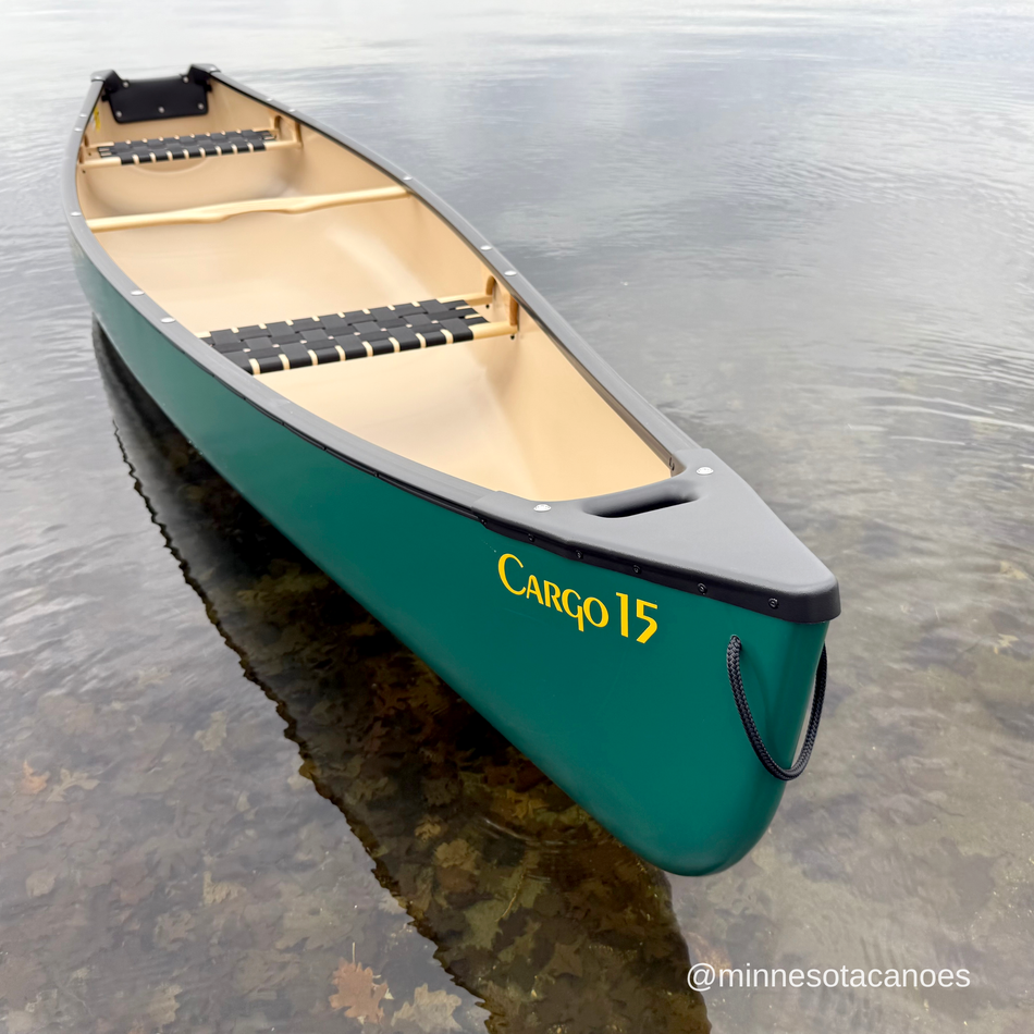 CARGO 15 (15' 0") T-Formex Green Square Stern Tandem Esquif Canoe