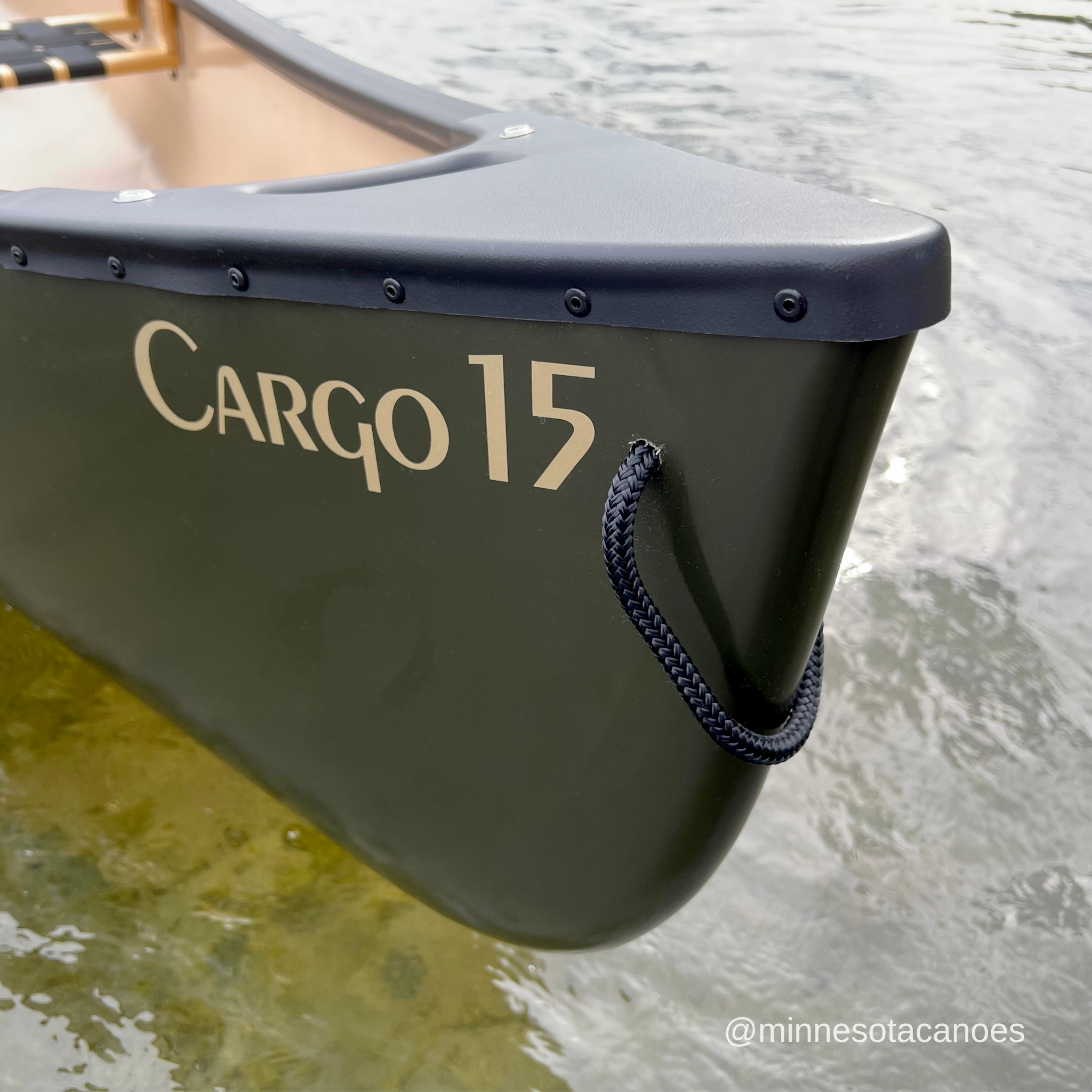 CARGO 15 (15' 0") T-Formex Olive Square Stern Tandem Esquif Canoe