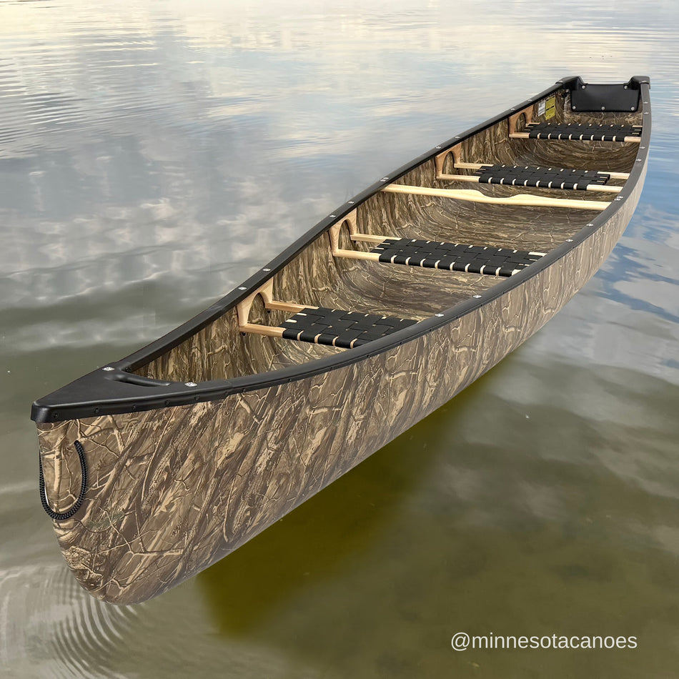 CARGO 17 (17' 0") T-Formex Camo Square Stern Tandem Esquif Canoe