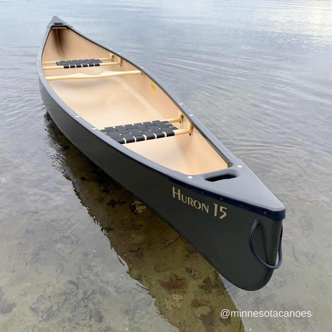 HURON 15 (15' 0") T-Formex Lite Olive Tandem Esquif Canoe – Minnesota ...