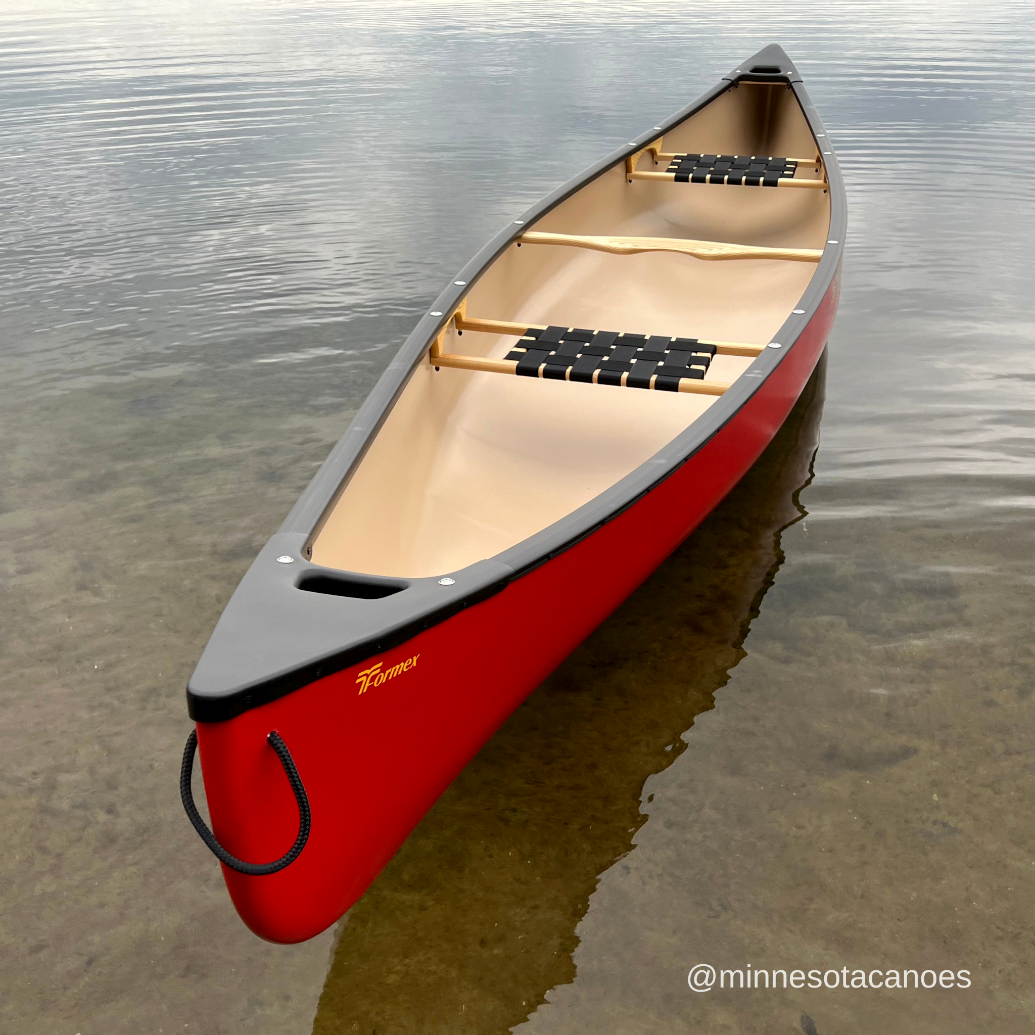 HURON 15 (15' 0") T-Formex Red Tandem Esquif Canoe