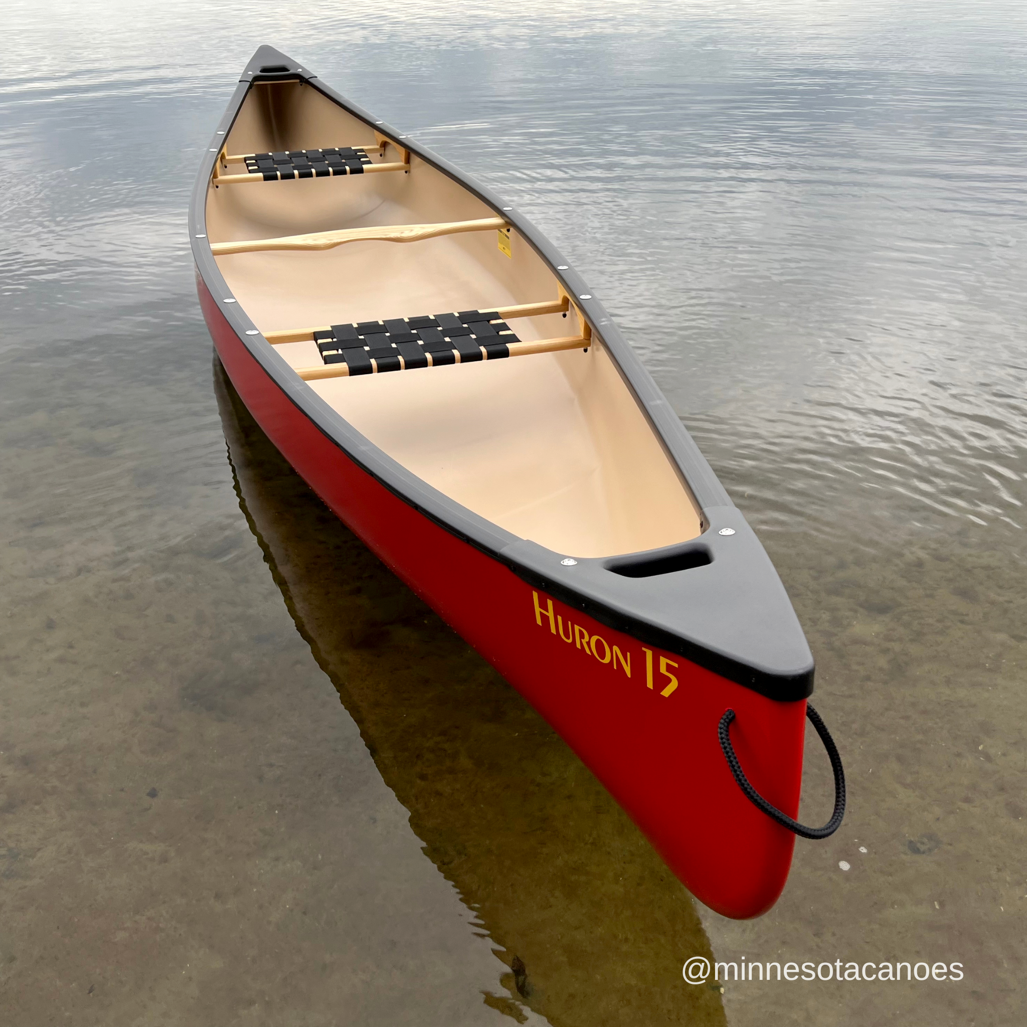 HURON 15 (15' 0") T-Formex Red Tandem Esquif Canoe