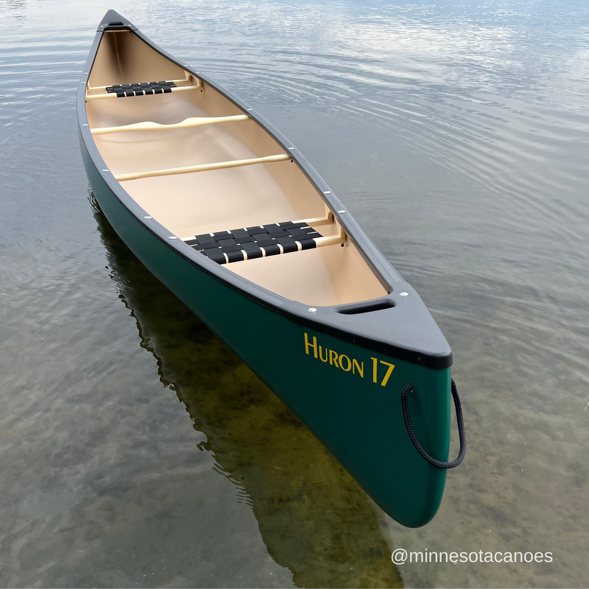 HURON 17 (17' 0") T-Formex Green Tandem Esquif Canoe