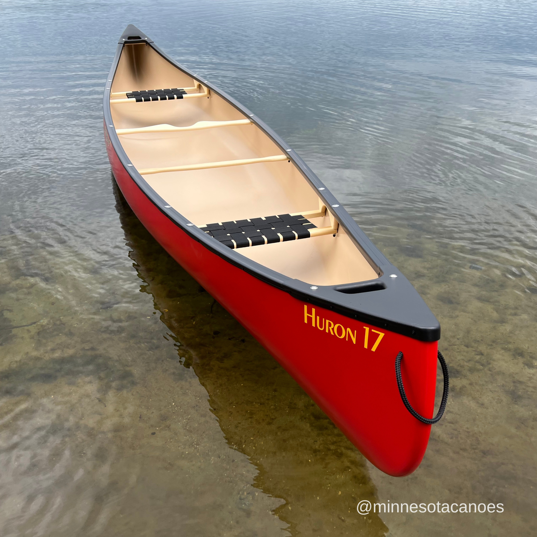 HURON 17 (17' 0") T-Formex Red Tandem Esquif Canoe