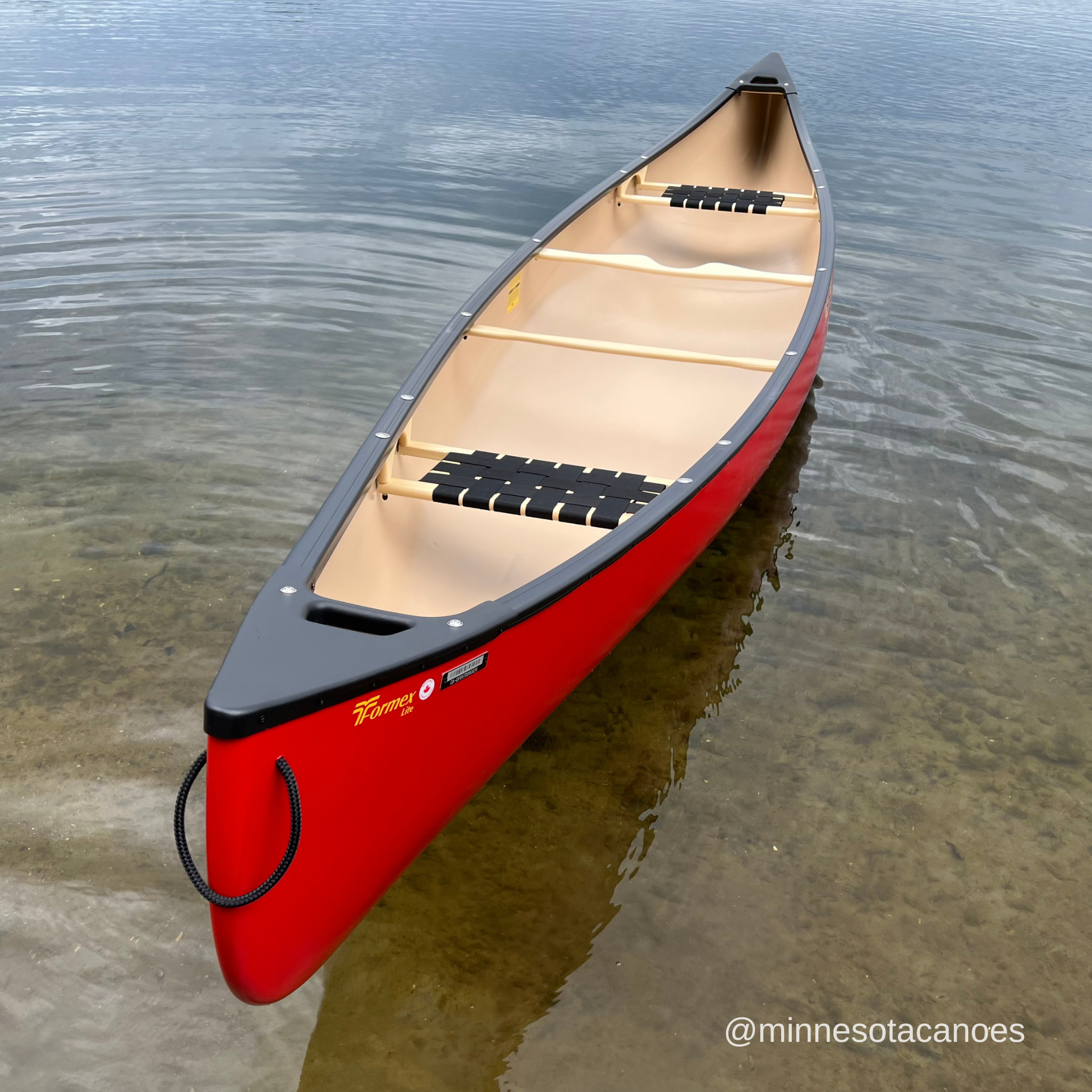 HURON 17 (17' 0") T-Formex Red Tandem Esquif Canoe