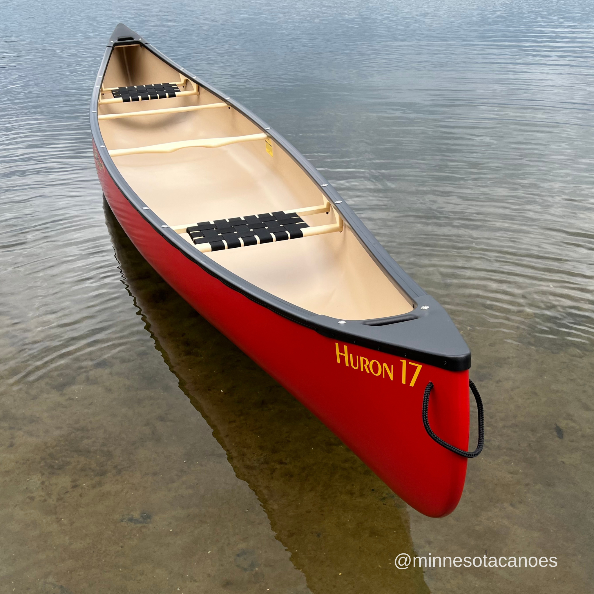 HURON 17 (17' 0") T-Formex Red Tandem Esquif Canoe