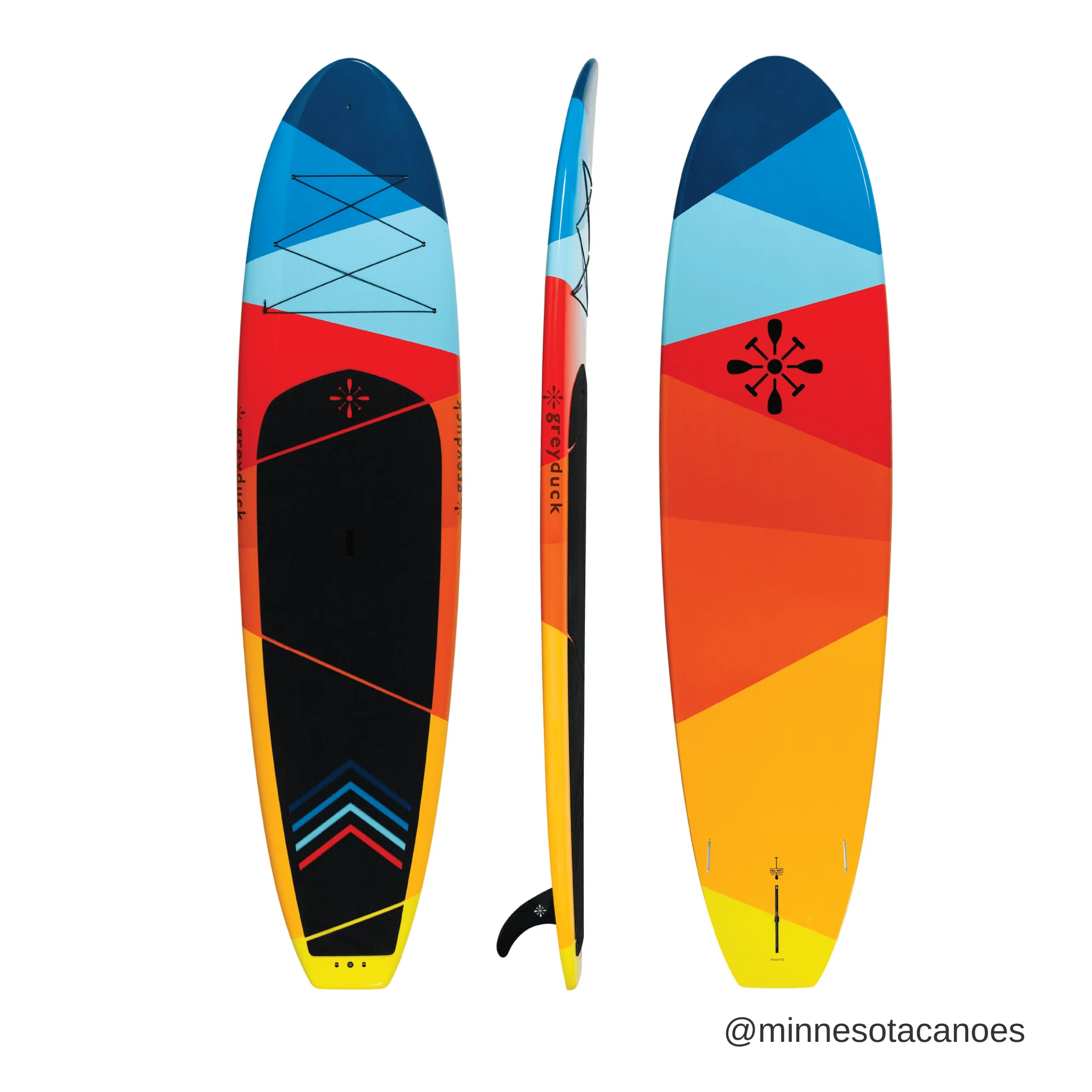 All Day Artist Series 11' 2" Grey Duck Paddle Board