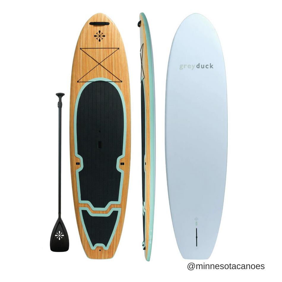 Coast Light Wood 10' 6" Grey Duck Paddle Board