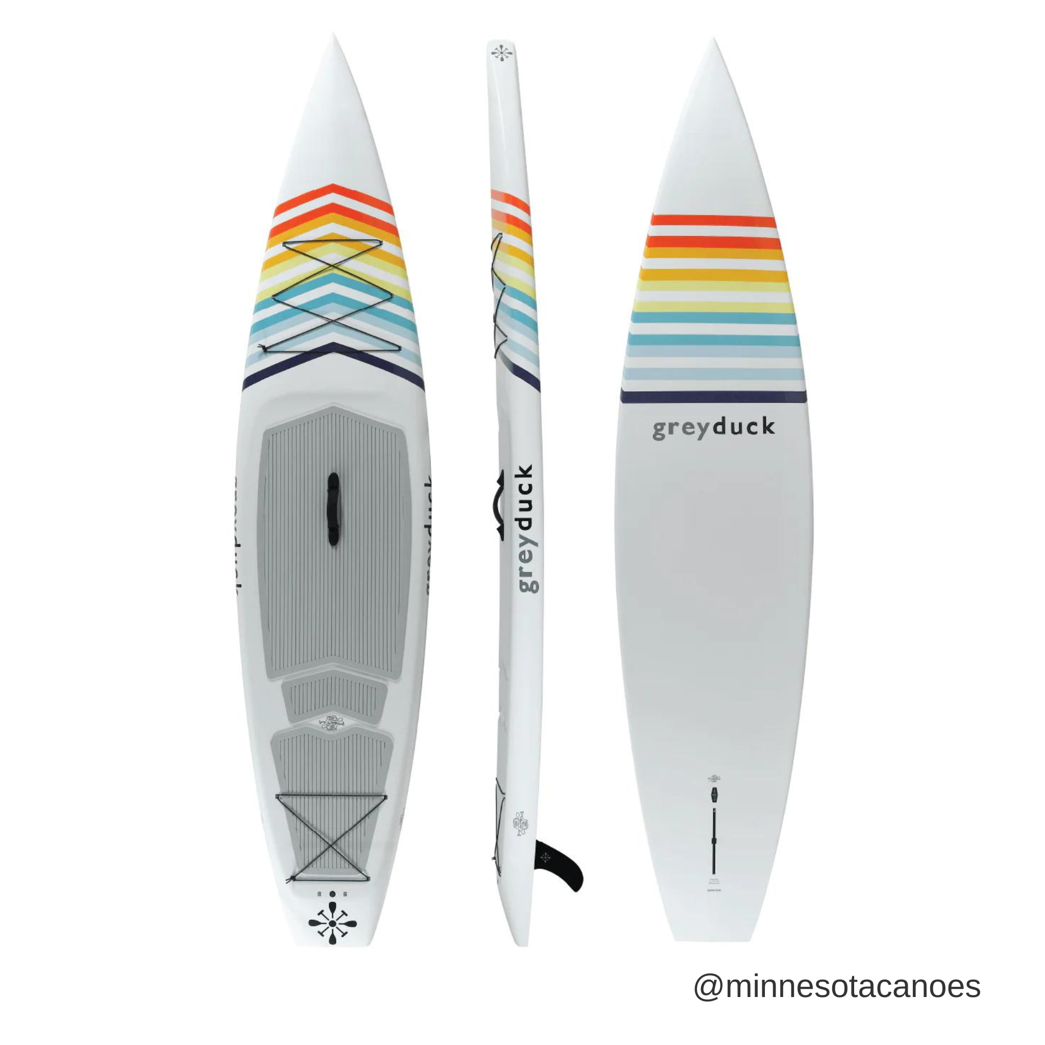 Journey Rainbow 11' 6" Grey Duck Paddle Board