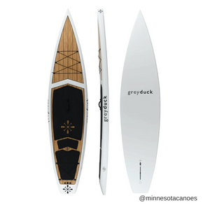 Journey Zebrawood 12' 6" Grey Duck Paddle Board