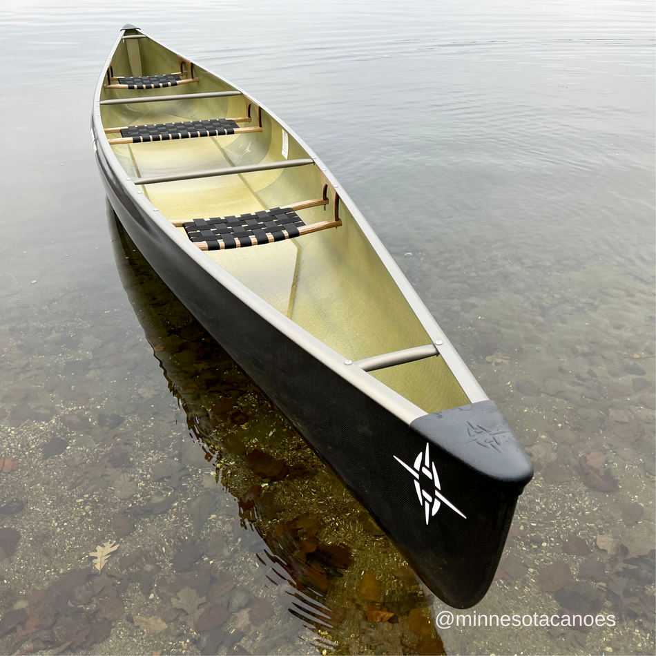 BOREAS (17' 9") BlackLite Tandem Northstar Canoe with 3 Seats