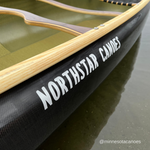 NORTHWIND 16 (16' 6") BlackLite w/Wood Trim Tandem Northstar Canoe