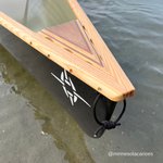 NORTHWIND 17 (17' 6") BlackLite w/Wood Trim Tandem Northstar Canoe with 3 Seats