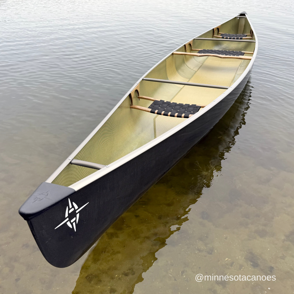 NORTHWIND 18 (18' 9") BlackLite Tandem Northstar Canoe with 3 Seats