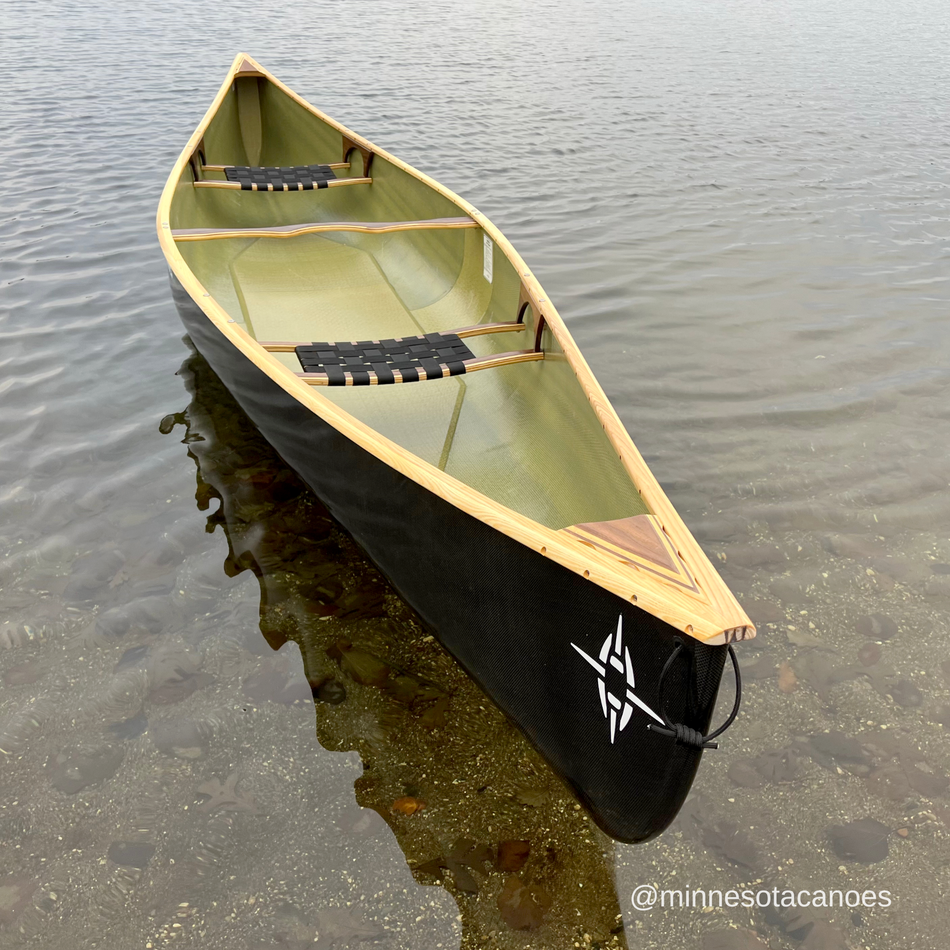 OPAL (14' 9") BlackLite w/Wood Trim Tandem Northstar Canoe