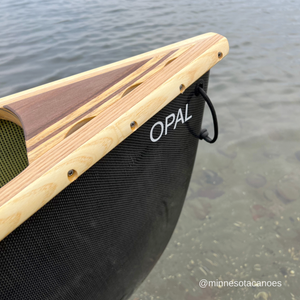 OPAL (14' 9") BlackLite w/Wood Trim Tandem Northstar Canoe