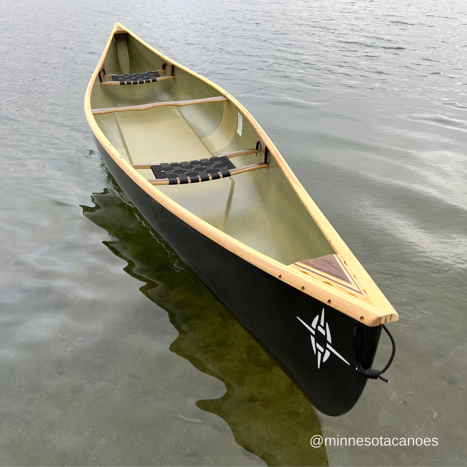 PEARL (15' 9") BlackLite w/Wood Trim Tandem Northstar Canoe