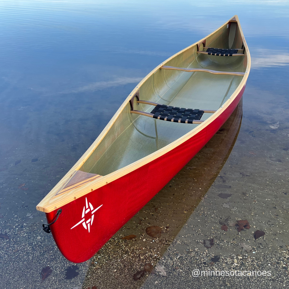 PEARL (15' 9") StarLite w/Ruby Outer and Wood Trim Tandem Northstar Canoe