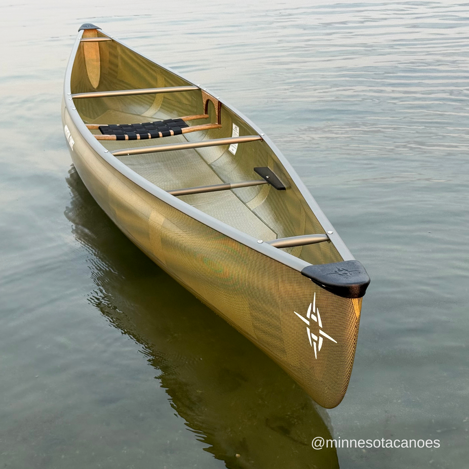 PHOENIX (14' 6") StarLite Aluminum Trim w/Carbon Footbrace Solo Northstar Canoe