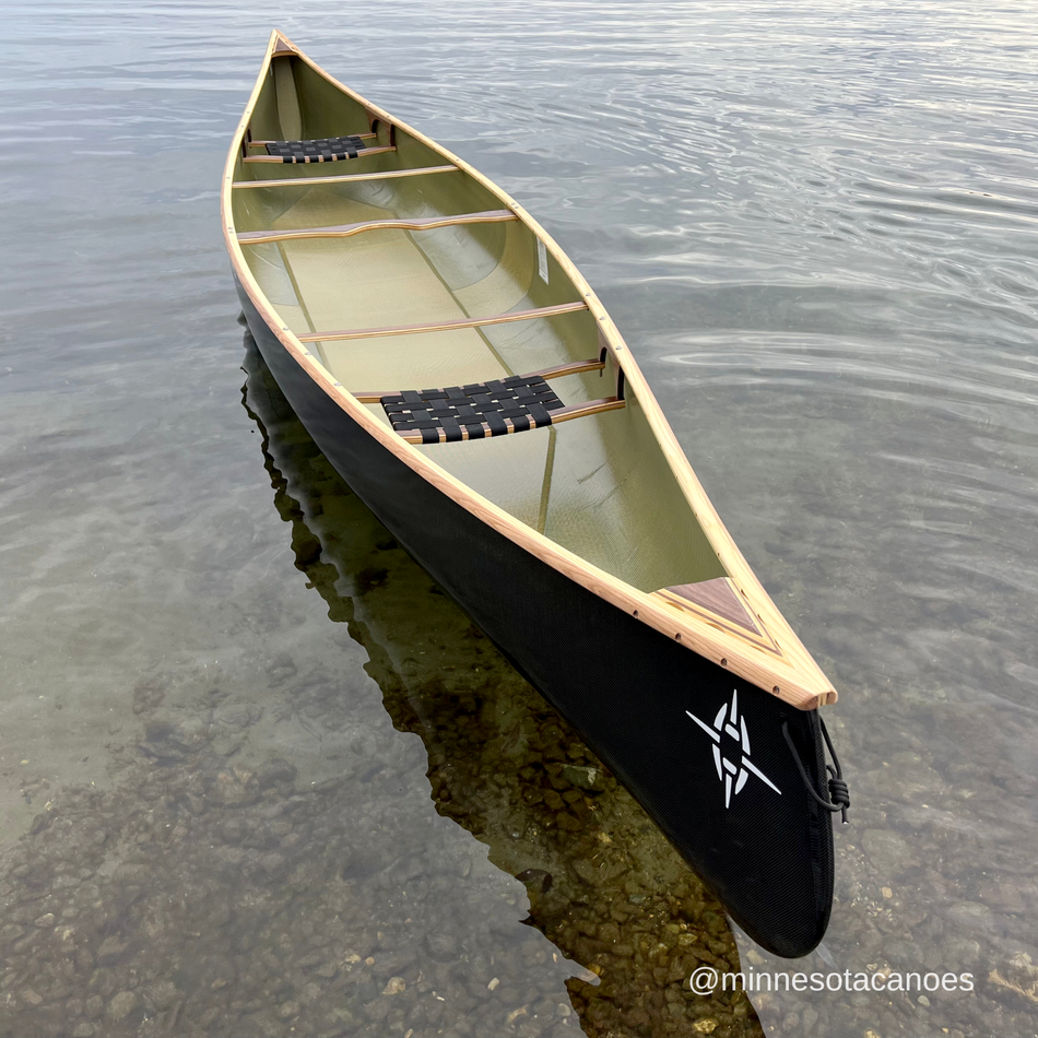 SELIGA (17' 0") BlackLite w/Wood Trim Tandem Northstar Canoe