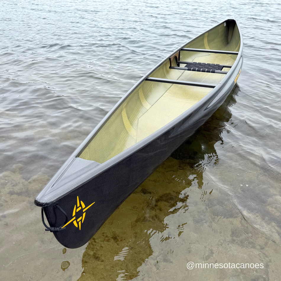 TRILLIUM (14' 6") Stealth w/E6 Trim Solo Northstar Canoe
