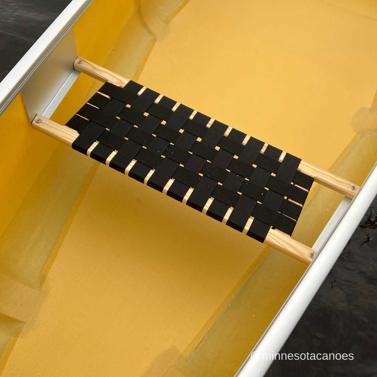 BACKWATER 13 (13' 6") Aramid Ultralight w/Silver VersiGunwale Trim Ta