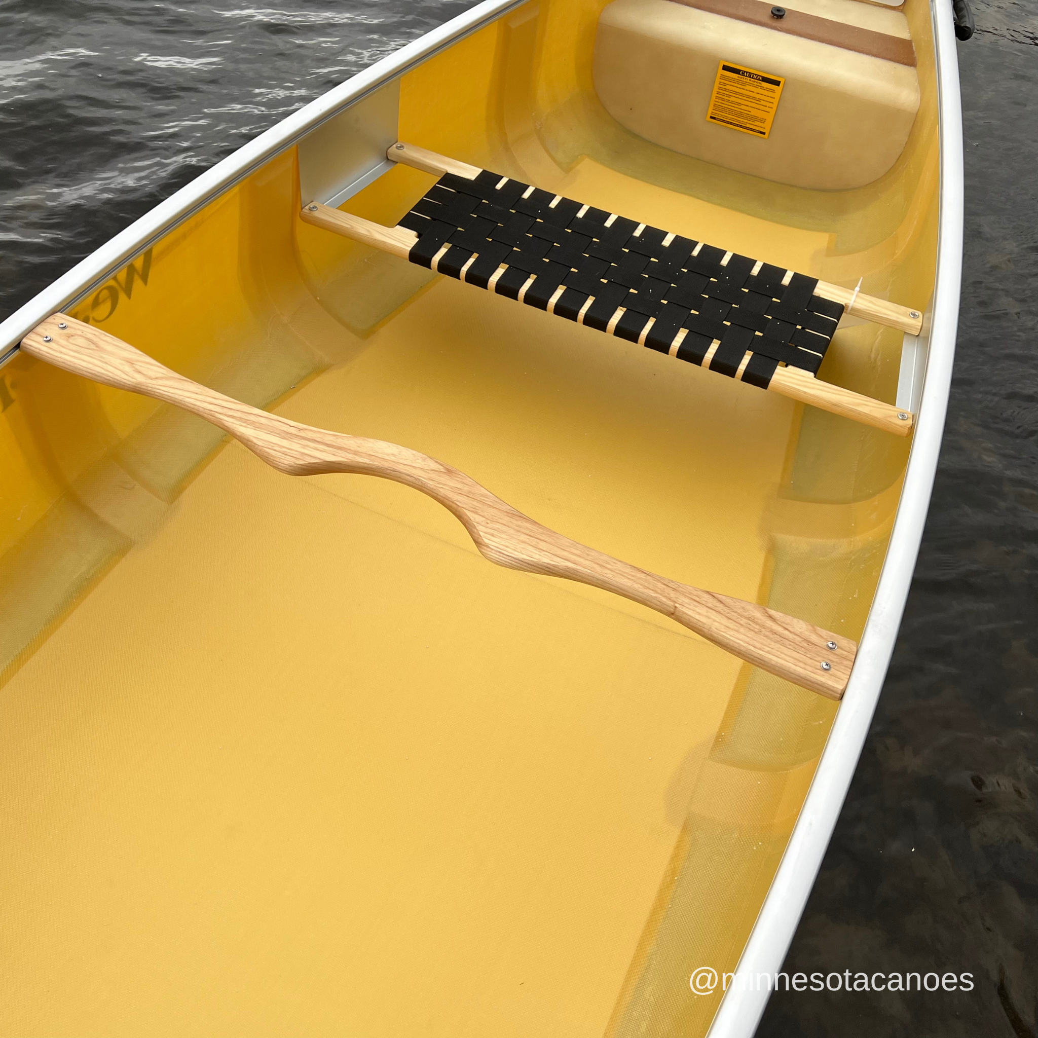 BACKWATER 13 (13' 6") Aramid Ultra-light w/Silver VersiGunwale Trim Tandem Wenonah Canoe