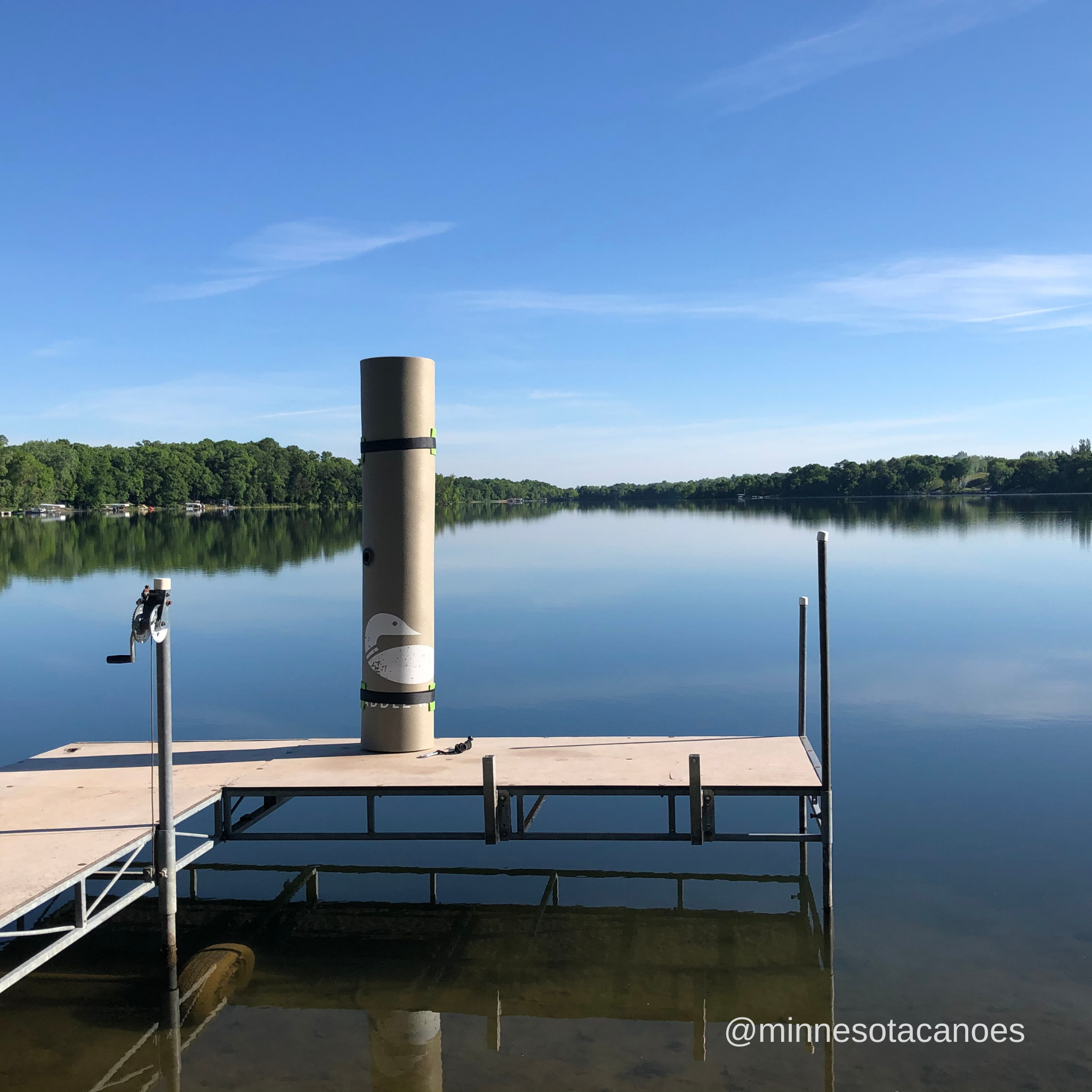 Lake Float 8' x 6' Paddle North Water Pad – Minnesota Canoes