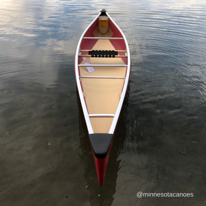 ARGOSY (14' 6") Tuf-Weave® Flex-Core Red Gel Coat Solo Wenonah Canoe
