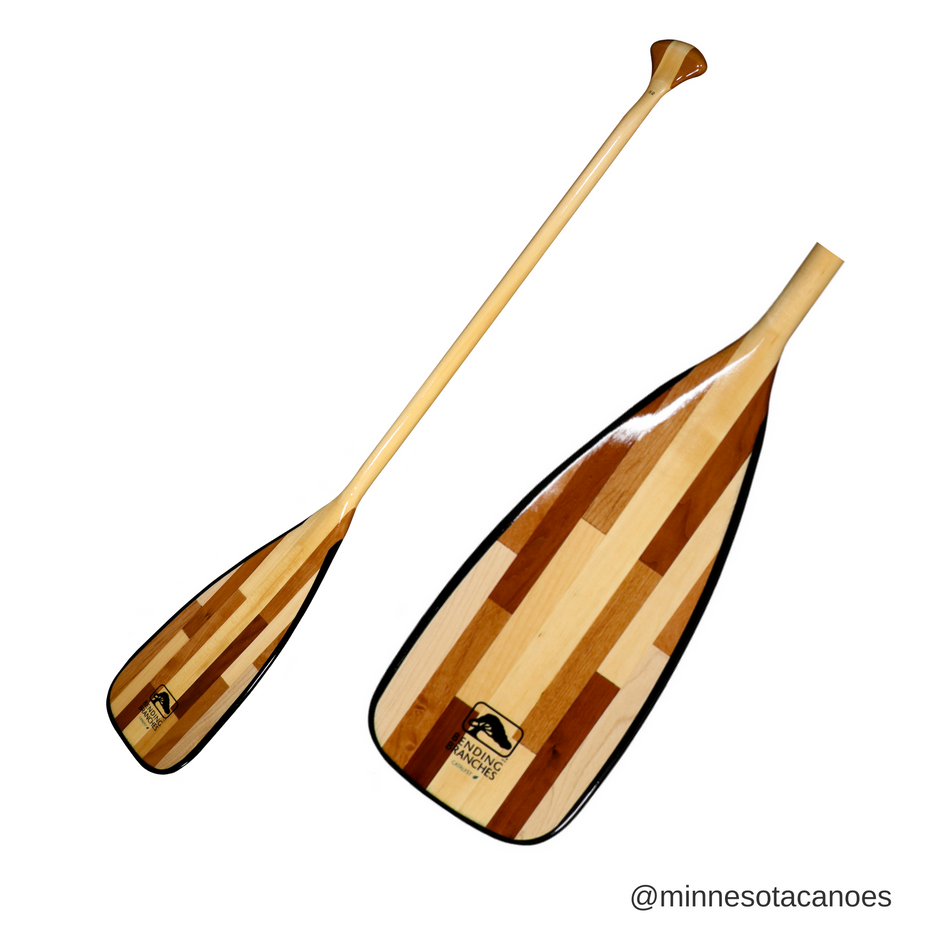CATALYST 11 Wooden Bent Shaft Bending Branches Canoe Paddle