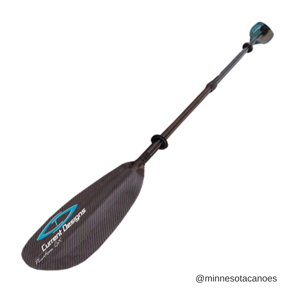 PHANTOM GX STRAIGHT Graphite Current Designs Kayak Paddle