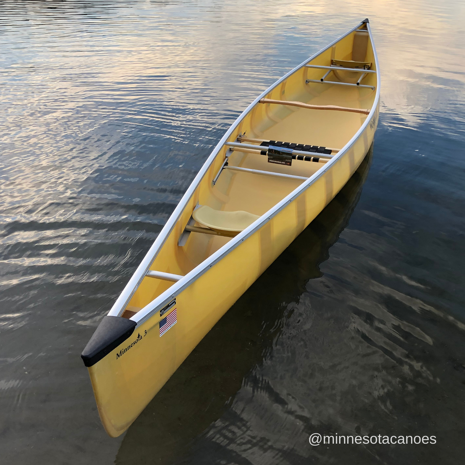 MINNESOTA 3 (20' 0") Aramid Ultra-light w/VersiGunwale Tandem Wenonah Canoe with 3 Seats