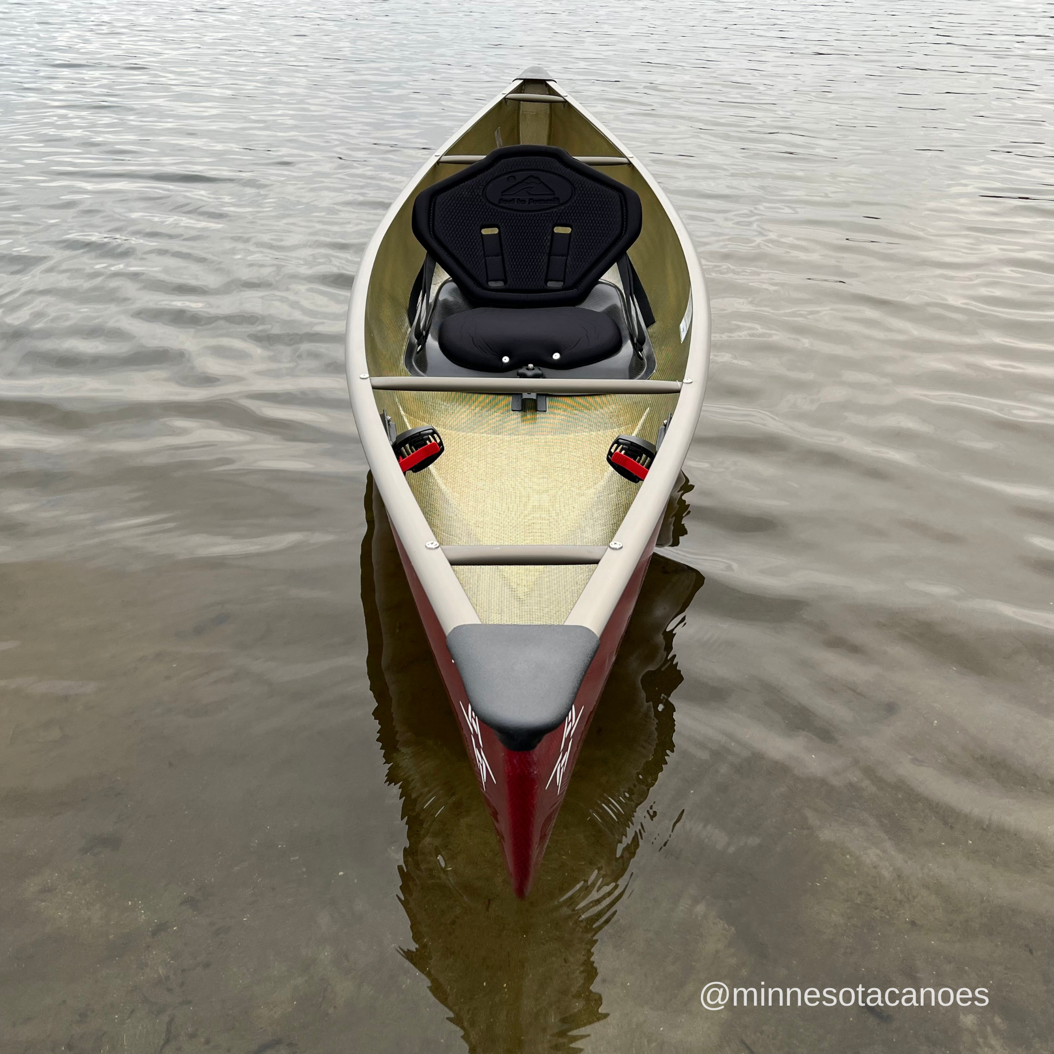 ADK LT (10' 6") Ruby WhiteGold Solo Northstar Canoe