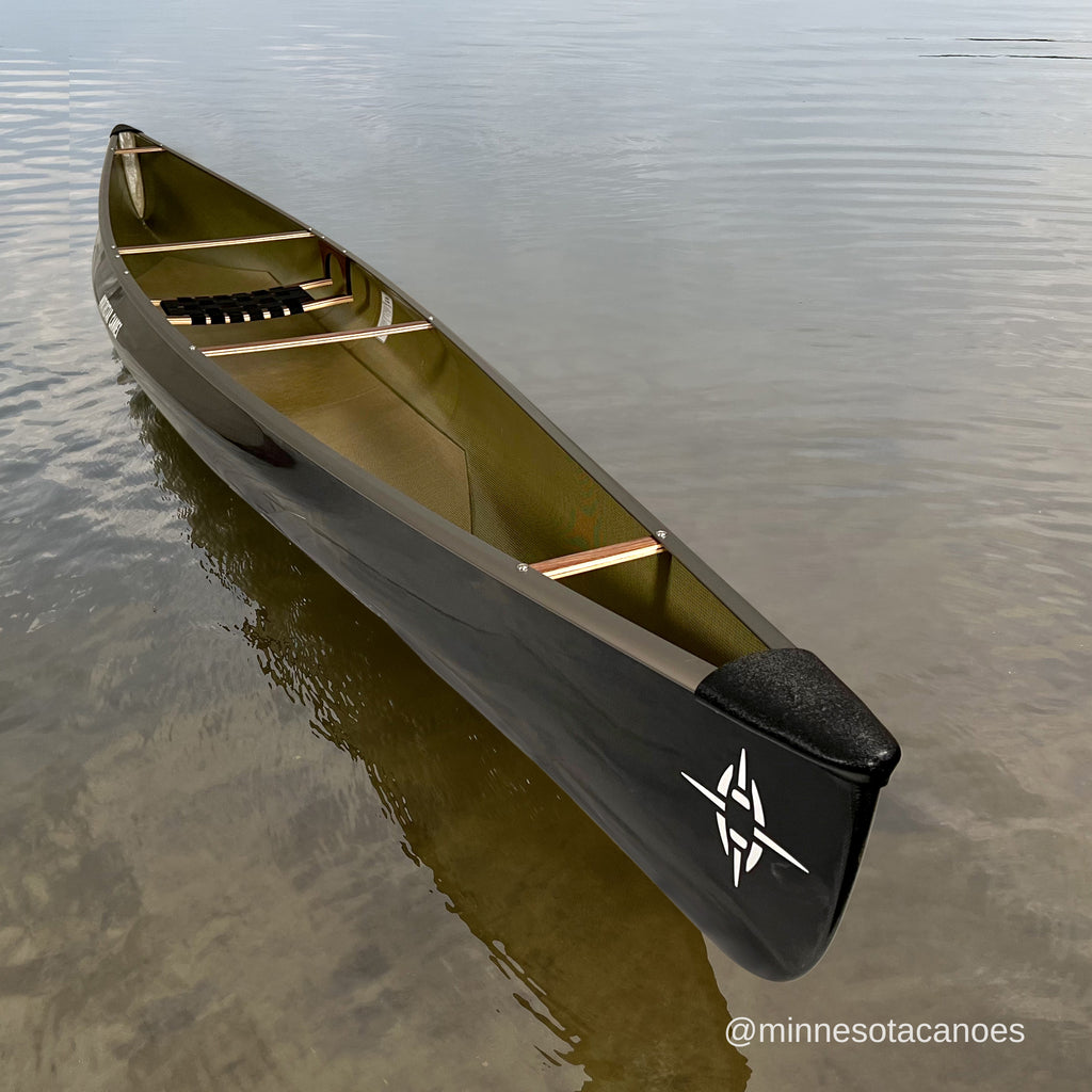 MAGIC (16' 0") BlackLite Walnut w/Aluminum Trim Solo Northstar Canoe