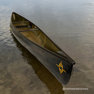 MAGIC (16' 0") Stealth w/E6 Trim Solo Northstar Canoe