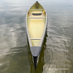 NORTHWIND SOLO (15' 6") BlackLite w/Aluminum Trim Solo Northstar Canoe