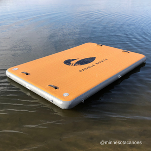 Utility Dock 9' x 6' Paddle North Inflatable Lake Raft