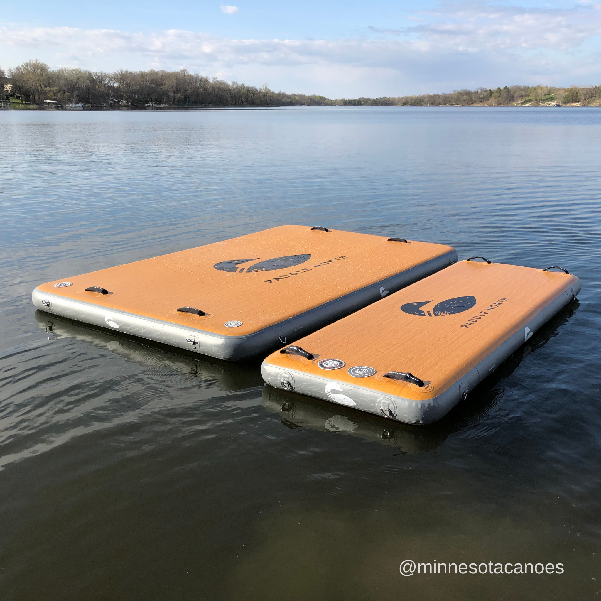 Utility Raft 8 x 3 Paddle North Inflatable Lake Raft Minnesota