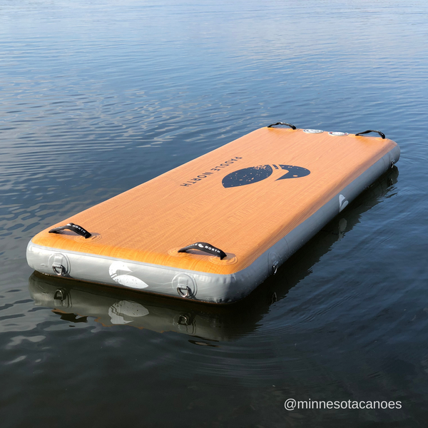 Inflatable lake deals raft