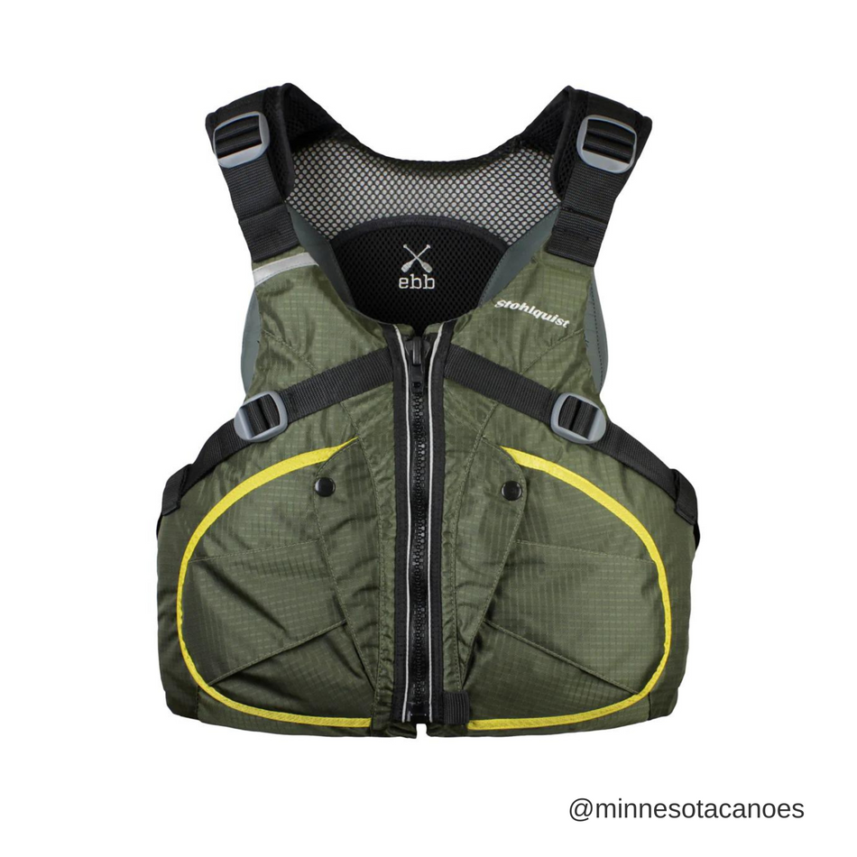 Ebb (Green) Stohlquist Life Jacket / PFD