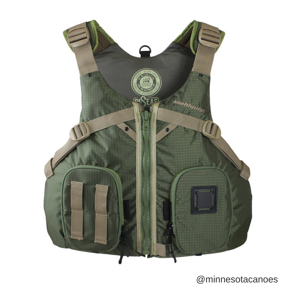 Piseas (Grass Green) Stohlquist Life Jacket / PFD