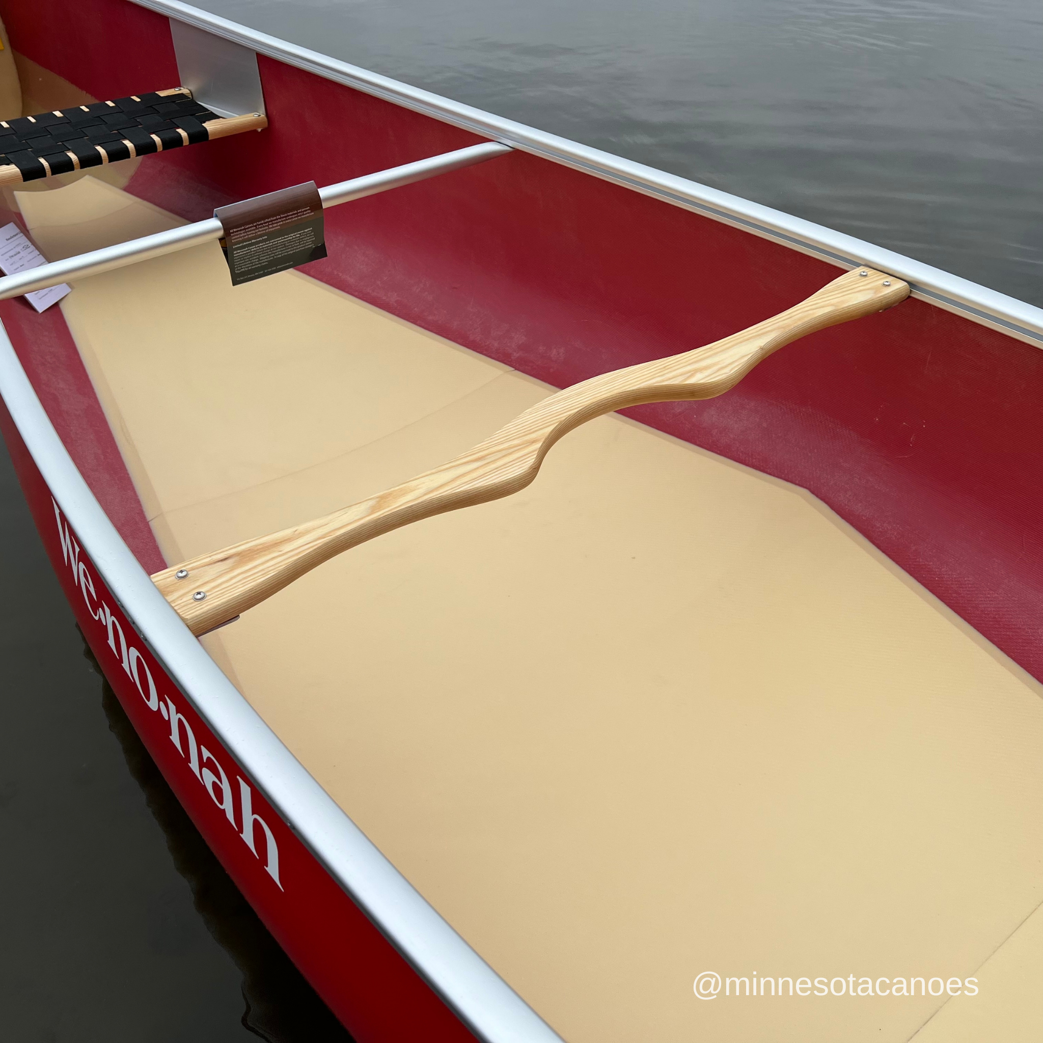 AURORA (16' 0") Tuf-Weave® Flex-Core Red Gel Coat Tandem Wenonah Canoe